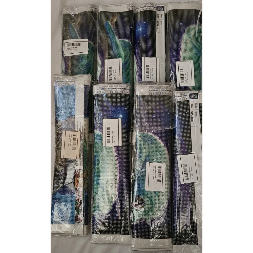 Lot Of 8 Of The Same Diamond Art Grogu Baby Yoda The Mandalorian Resellers